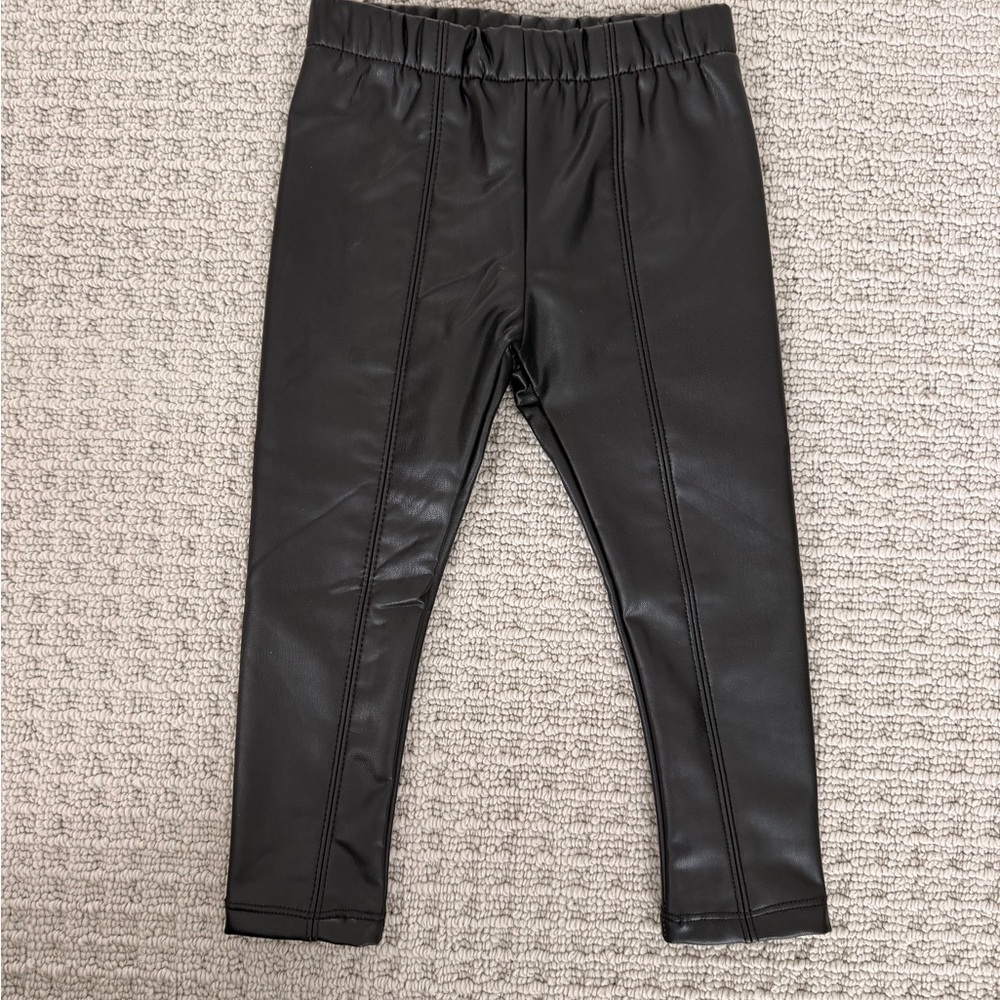 NWOT Zara 2T Leather Pants
